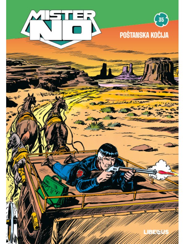 Mister No kolor biblioteka, 35. knjiga