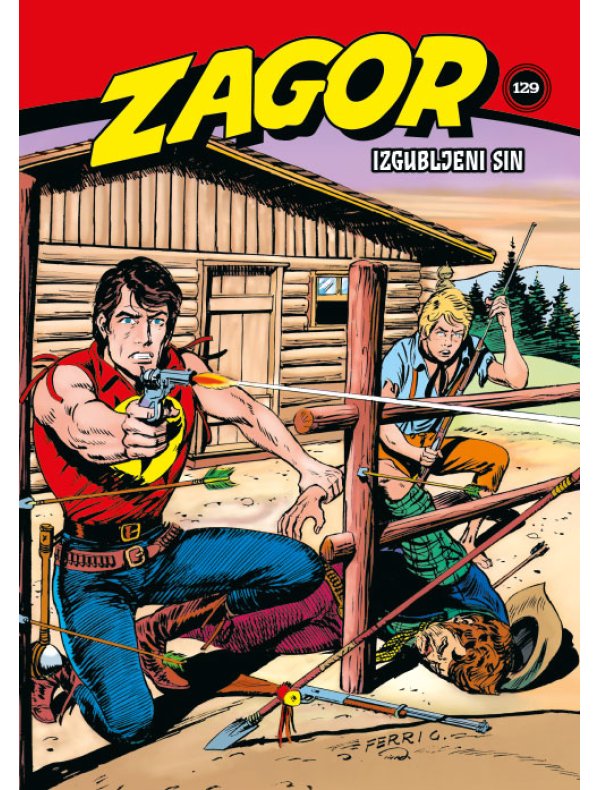 Zagor kolor biblioteka, 129. knjiga